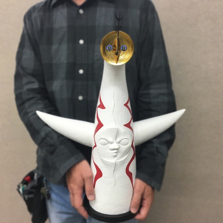 海洋堂 全高約50cm！細部まで忠実に再現した「1/144スケール 太陽の塔