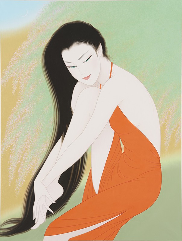 庭園にて 2020 | 鶴田一郎アートストア ICHIRO TSURUTA official art store