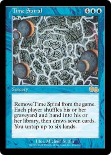 時のらせん/Time Spiral》[USG] 青R | 日本最大級 MTG通販サイト