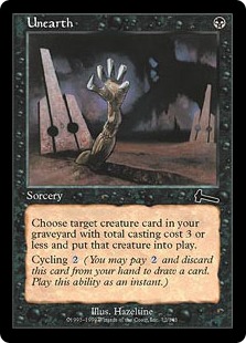 発掘/Unearth》[ULG] 黒C | 日本最大級 MTG通販サイト「晴れる屋」