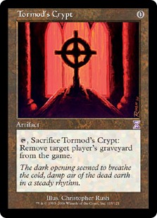 Foil】□旧枠□《トーモッドの墓所/Tormod's Crypt》[TSB] 茶R | 日本