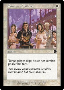 沈黙の時/Moment of Silence》[MMQ] 白C | 日本最大級 MTG通販サイト