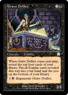 墓荒らし/Grave Defiler》[APC] 黒U | 日本最大級 MTG通販サイト