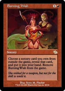 燃え立つ願い/Burning Wish》[JUD] 赤R | 日本最大級 MTG通販サイト