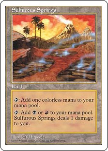 硫黄泉/Sulfurous Springs》[6ED] 土地R | 日本最大級 MTG通販サイト