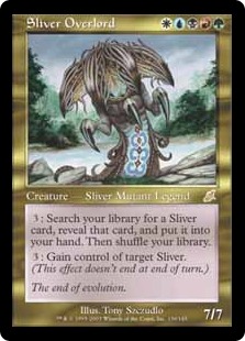 Foil】《スリヴァーの首領/Sliver Overlord》[Slivers] 金R | 日本最大