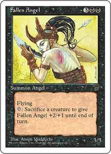 堕天使/Fallen Angel》[A25] 黒U | 日本最大級 MTG通販サイト「晴れる屋」