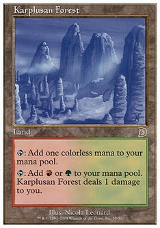 カープルーザンの森/Karplusan Forest》[DKM] 土地R | 日本最大級 MTG