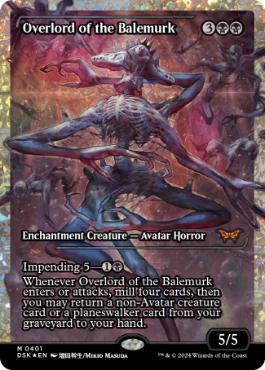 Foil】(391)□ショーケース□《ベイルマークの大主/Overlord of the