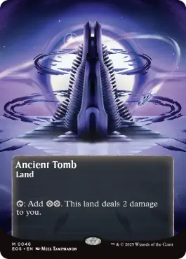 046)□ボーダーレス□《古えの墳墓/Ancient Tomb》[EOS] 土地R | 日本