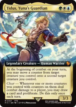 Foil】(005)《ユウナのガード、ティーダ/Tidus, Yuna's Guardian》[FIC