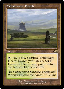 吹きさらしの荒野/Windswept Heath》[ONS] 土地R | 日本最大級 MTG通販