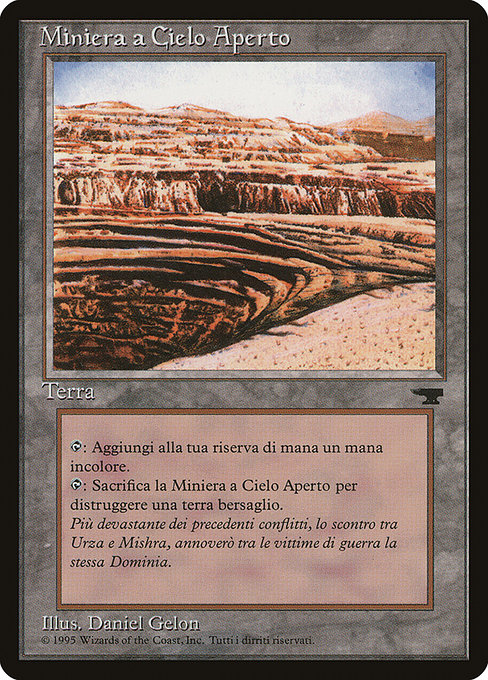露天鉱床/Strip Mine》(D Even)[ATQ] 土地R | 日本最大級 MTG通販