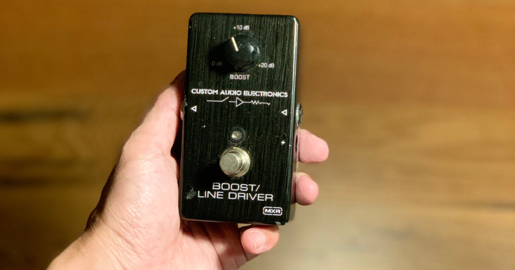 オススメブースター！MXR MC401 Boost/Line Driverを8年使った感想を