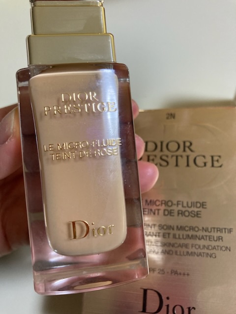 ディオール / プレステージ ル フルイド タン ドゥ ローズの口コミ写真