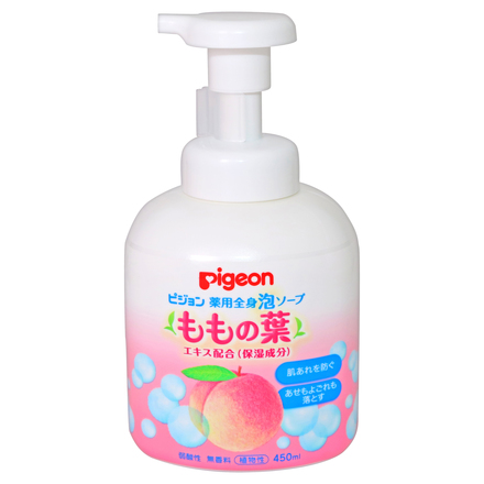 ピジョン / 薬用全身泡ソープ（ももの葉）の公式商品情報｜美容