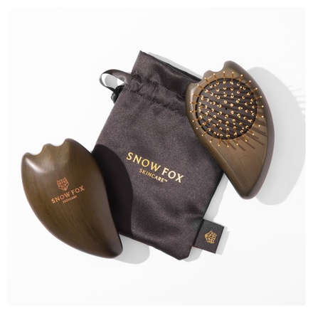 Snow Fox Skincare / プレミアム FOX カッサ ゴースト ヘアブラシ