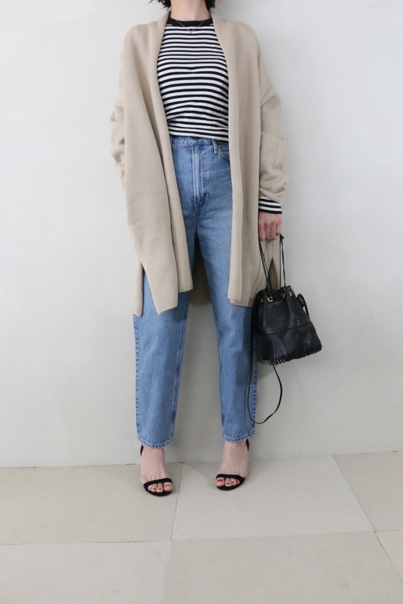 Deuxieme Classe Twins cotton ショートガウンコーデ（sold out