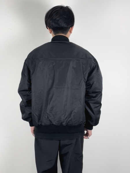 CHALLENGER / FLIGHT DERBY JACKET -Black-