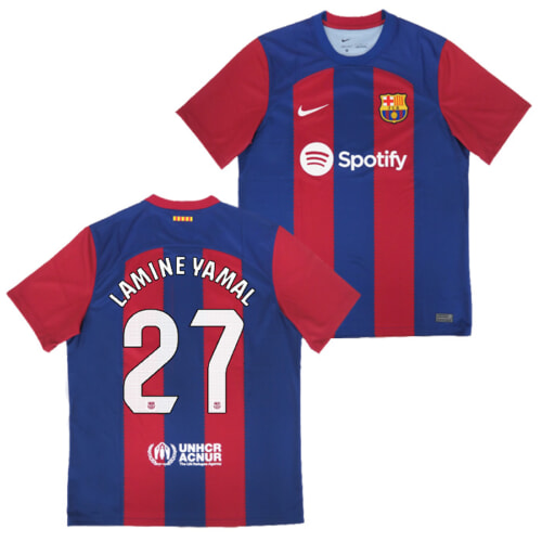 FCバルセロナ 25-26 ホーム 半袖 ユニフォーム No.10 ラミン・ヤマル +