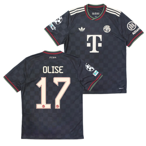 バイエルンミュンヘン 25-26 サード 半袖 ユニフォーム No.9 ケイン(CL