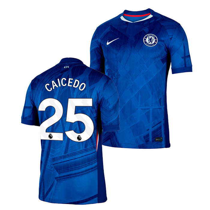 チェルシー 25-26 ホーム 半袖 ユニフォーム(胸スポンサー無し) No.25