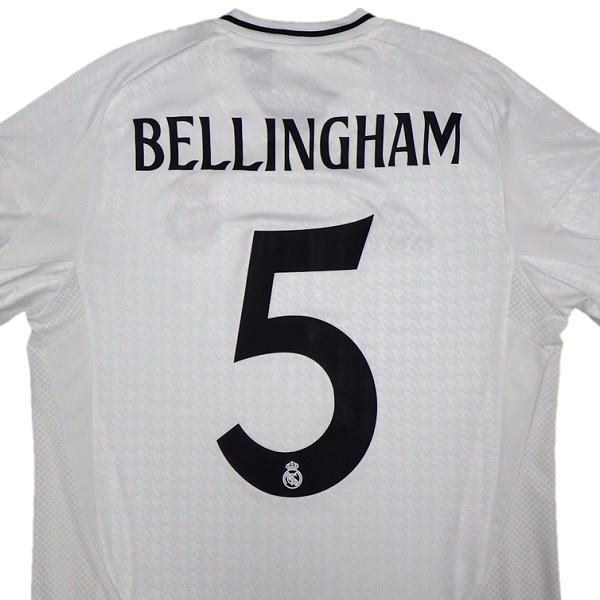 レアル・マドリード 24/25 公式ユニフォーム ホーム 半袖 オフィシャル