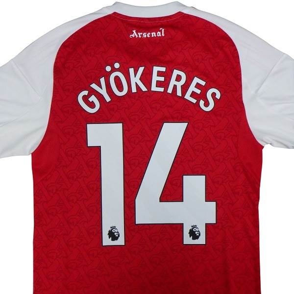 アーセナル 25/26 ブカヨ・サカ 公式ユニフォーム ホーム 半袖