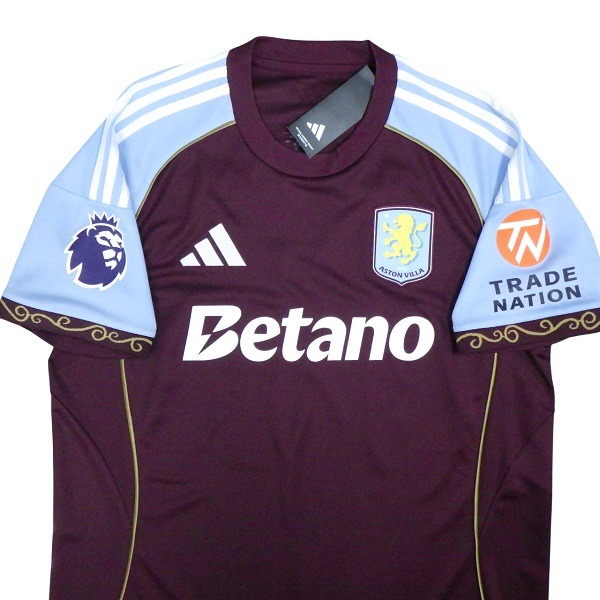 アストンビラ 25/26 モーガン・ロジャーズ 公式ユニフォーム ホーム