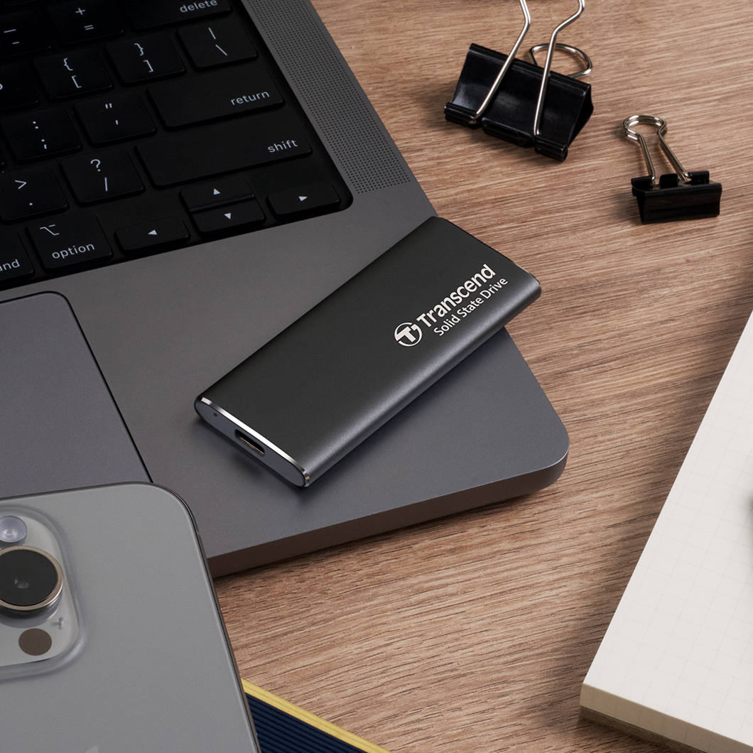 Transcend SSD ESD265C (USB 10Gbps, Type C) 500GB