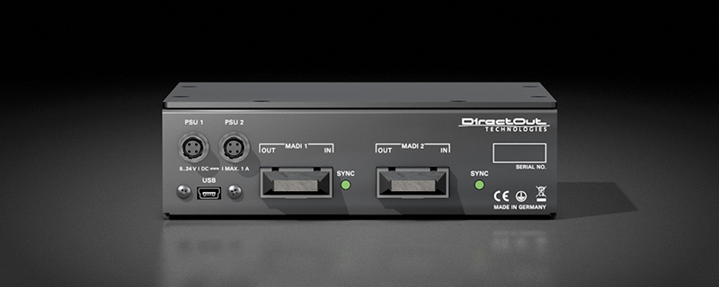 DirectOut EXBOX.BLDS | FOH | Front of House Magazine