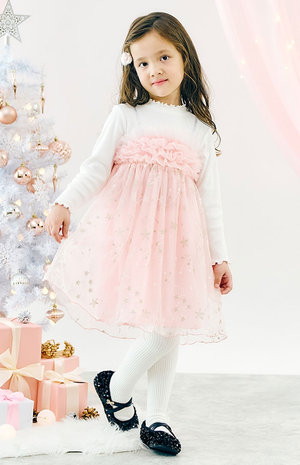 ☆SALE☆【リンク】Holidayワンピース_アプレレクールマシェリ