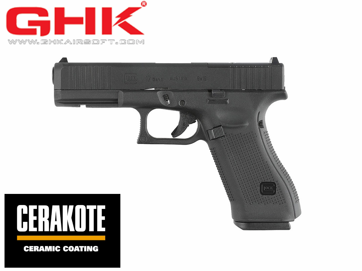 GHK/UAMREX:ガスブローバックガン本体 G17 Gen5 MOS セラコート