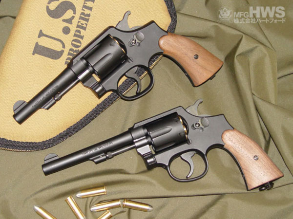 ハートフォード: モデルガン本体 S&W ビクトリーモデル HW ブルー