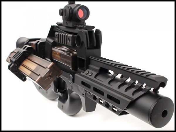 LAYLAX・NITRO.Vo (ニトロヴォイス): P90 M-LOK レイルハンドガード