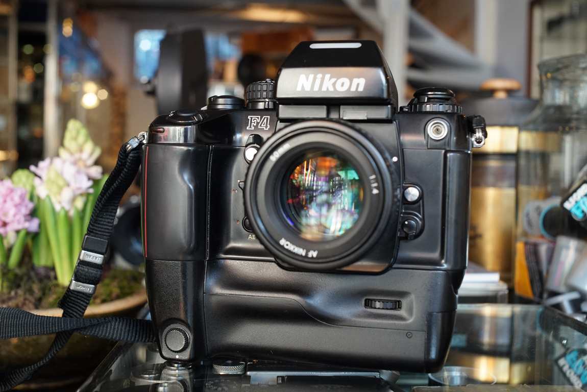 Nikon F4E with MF-23 + Nikkor 1:1.4 / 50mm - Fotohandel Delfshaven