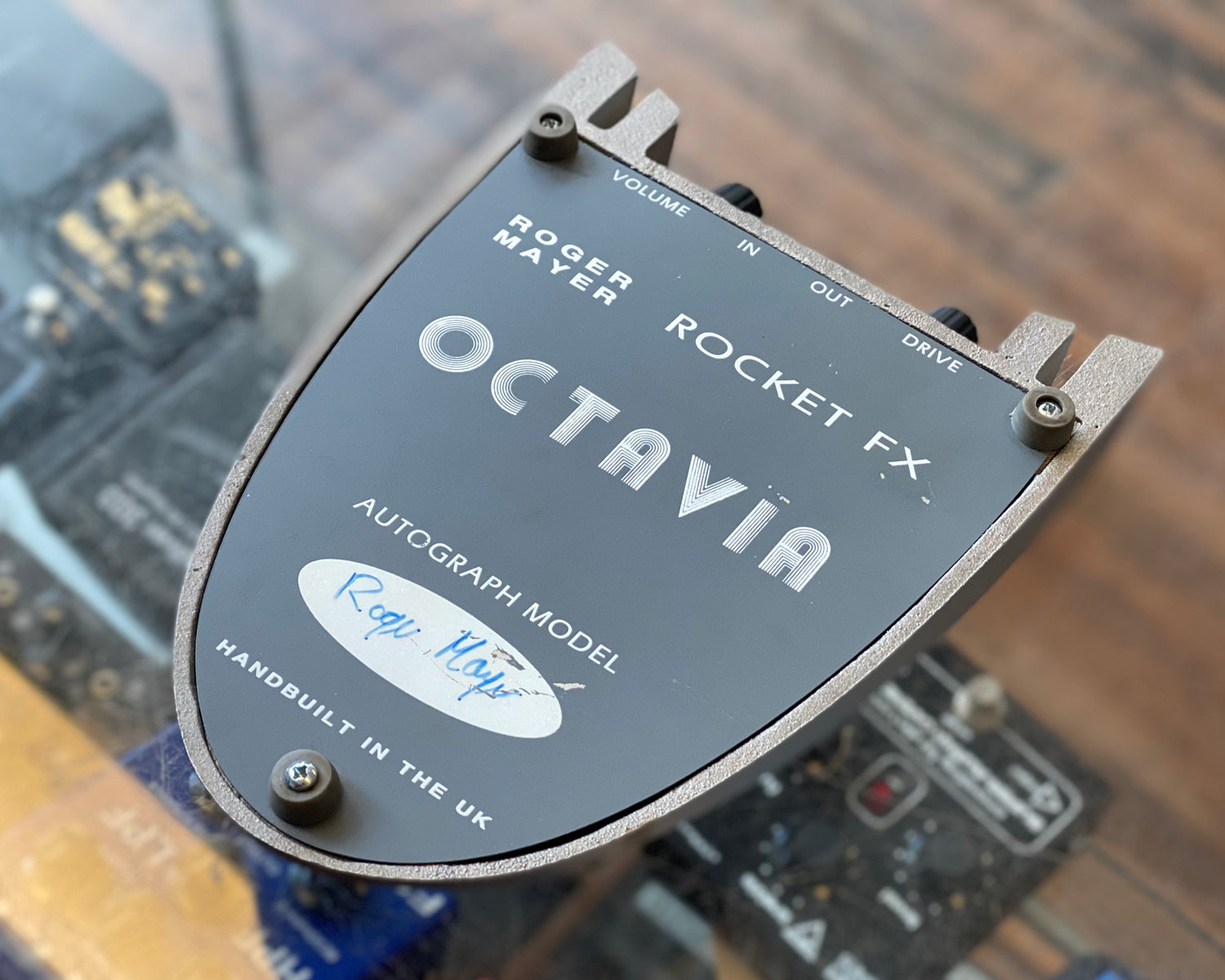 Roger Mayer Rocket FX Octavia Fuzz - Autographed by Roger Mayer
