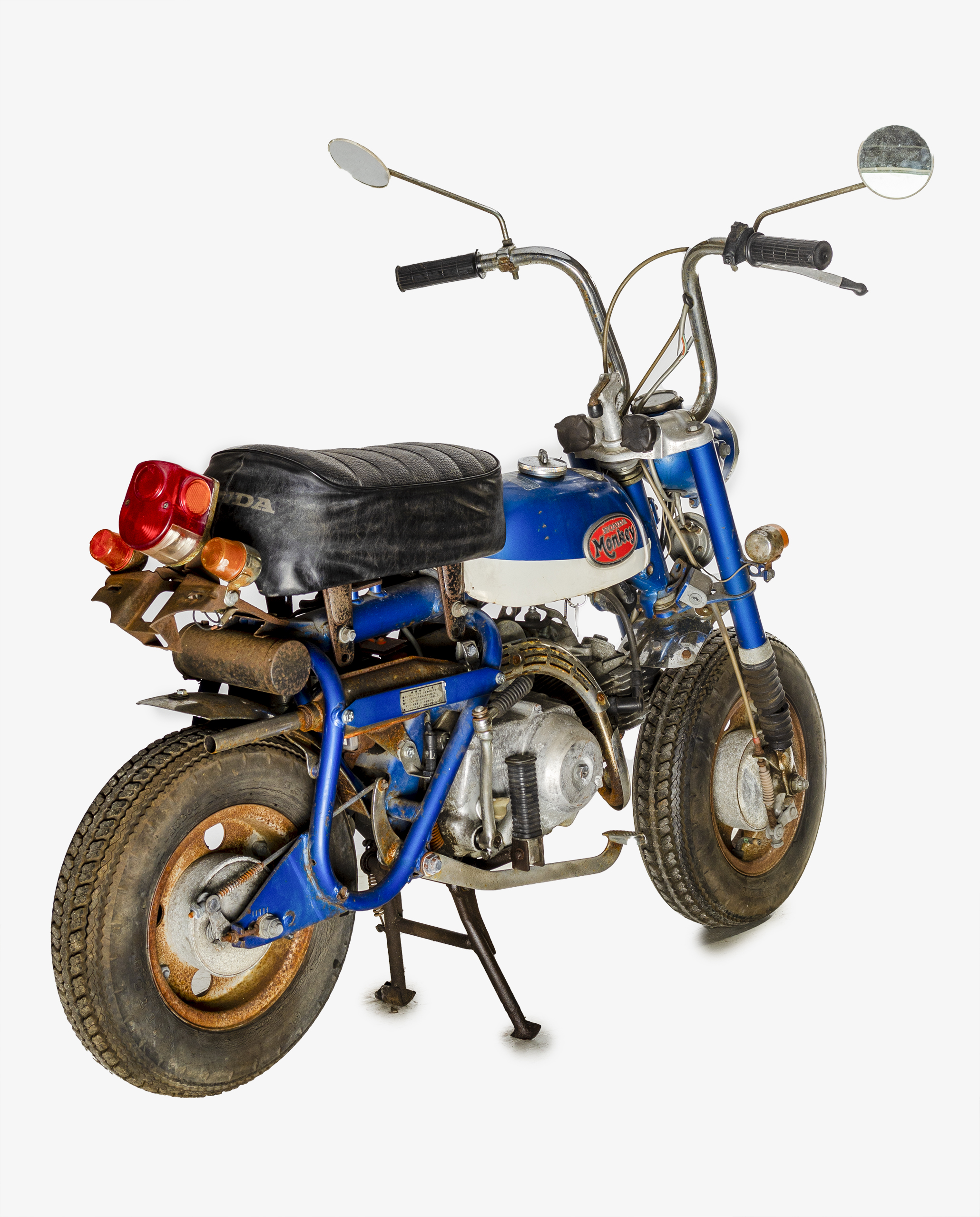 Honda Monkey Z50Z blue - 2099 km · Fourstrokebarn Honda & Parts