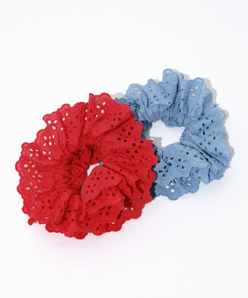 scallop lace chouchou～ｽｶﾗｯﾌﾟﾚｰｽｼｭｼｭ | flower／フラワー公式通販