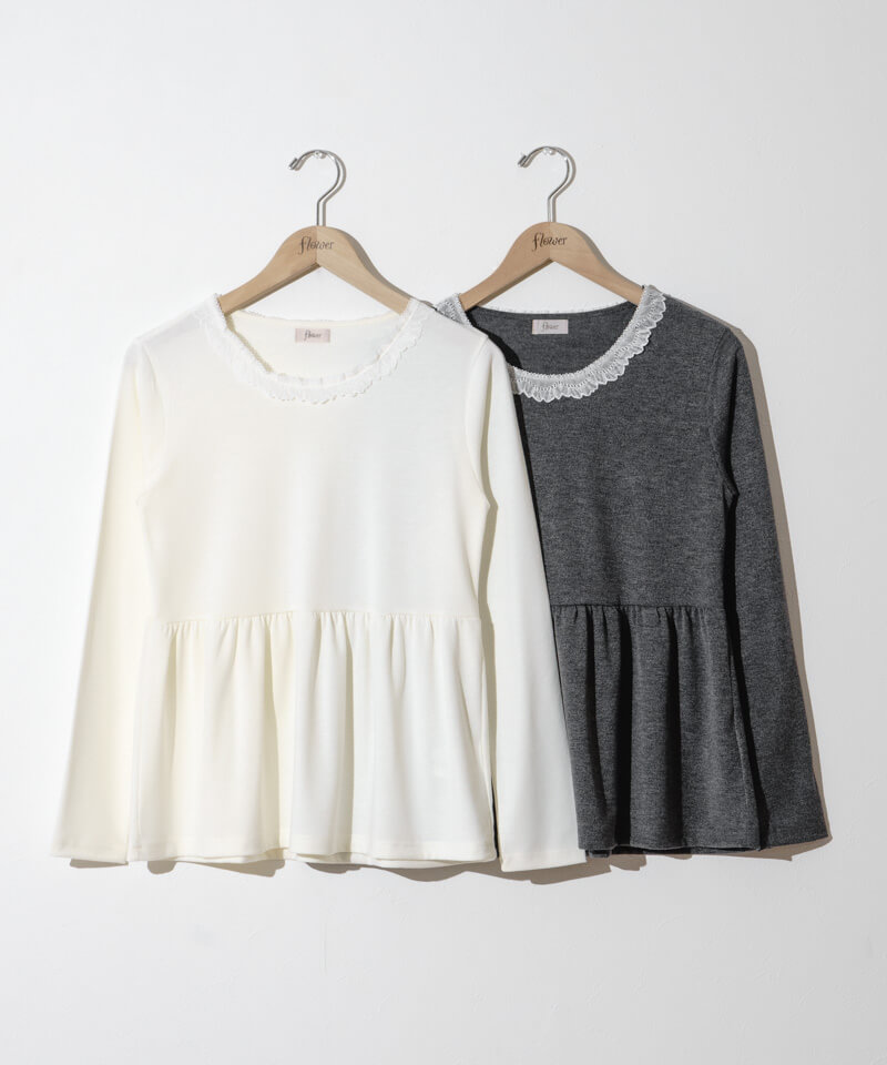 30%OFF】swan lace top～ｽﾜﾝﾚｰｽﾄｯﾌﾟ | flower／フラワー公式通販