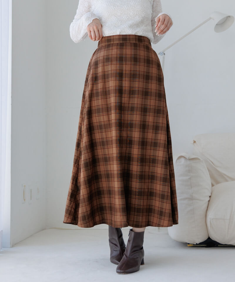 40%OFF】classic check skirt～ｸﾗｼｯｸﾁｪｯｸｽｶｰﾄ | flower／フラワー公式通販