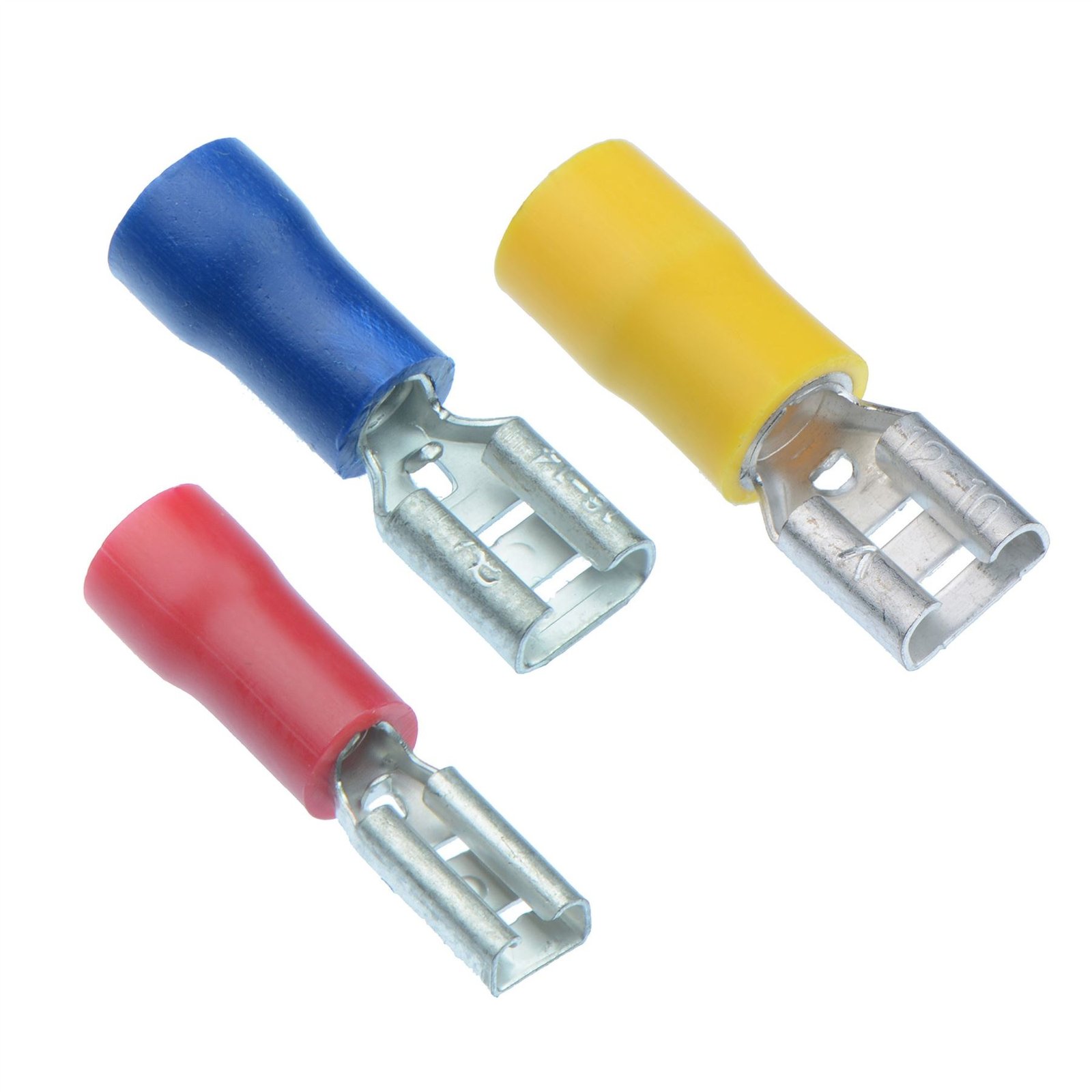 FDD2-205 Female Spade Insulated Terminal for 2mm wire - 10pcs