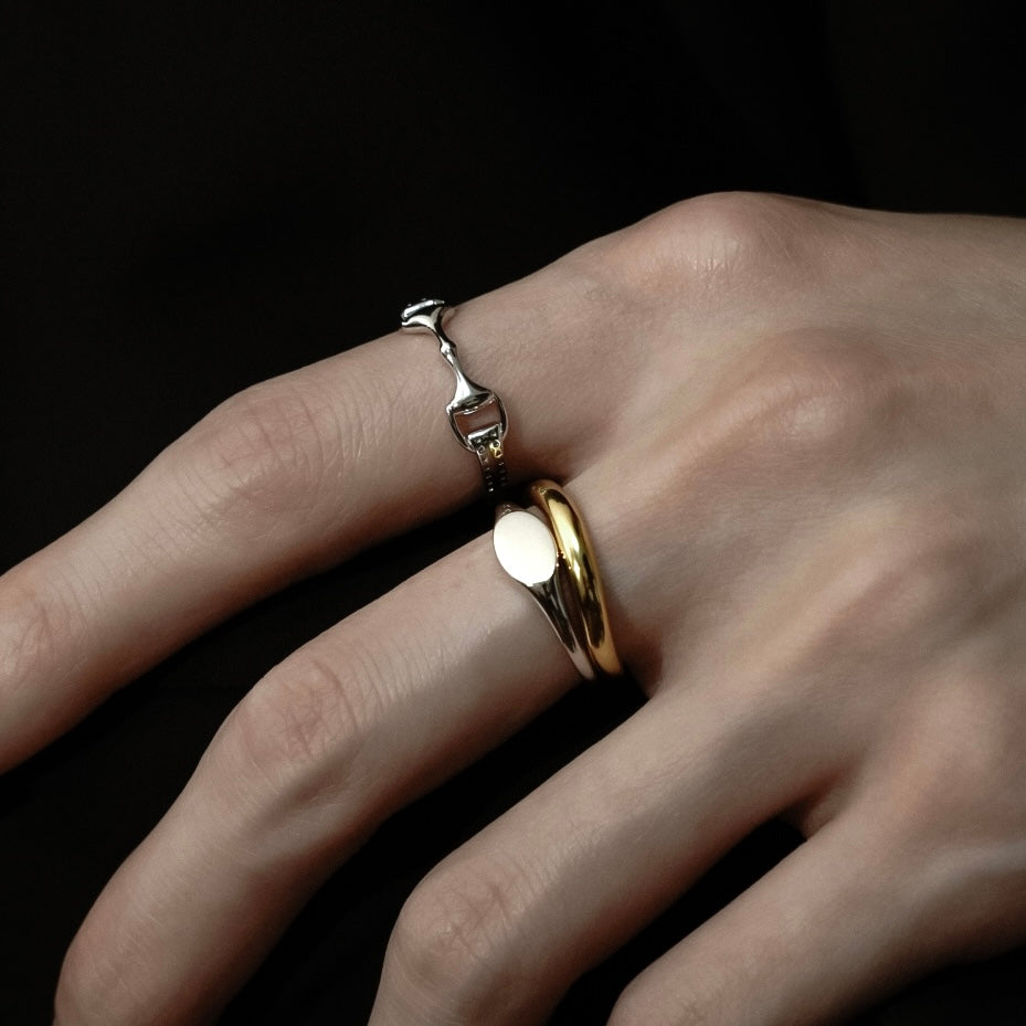 Horse Bit Ring 【Silver925】 – FLÜGEL
