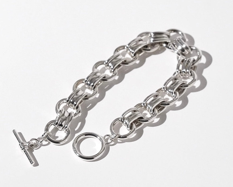 Circle Chain Bracelet【Silver925】 – FLÜGEL