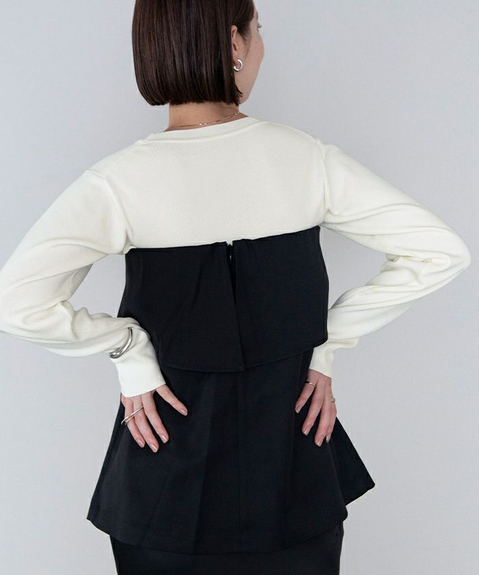 ラウンドネッククロップドニット | ur's（ユアーズ）