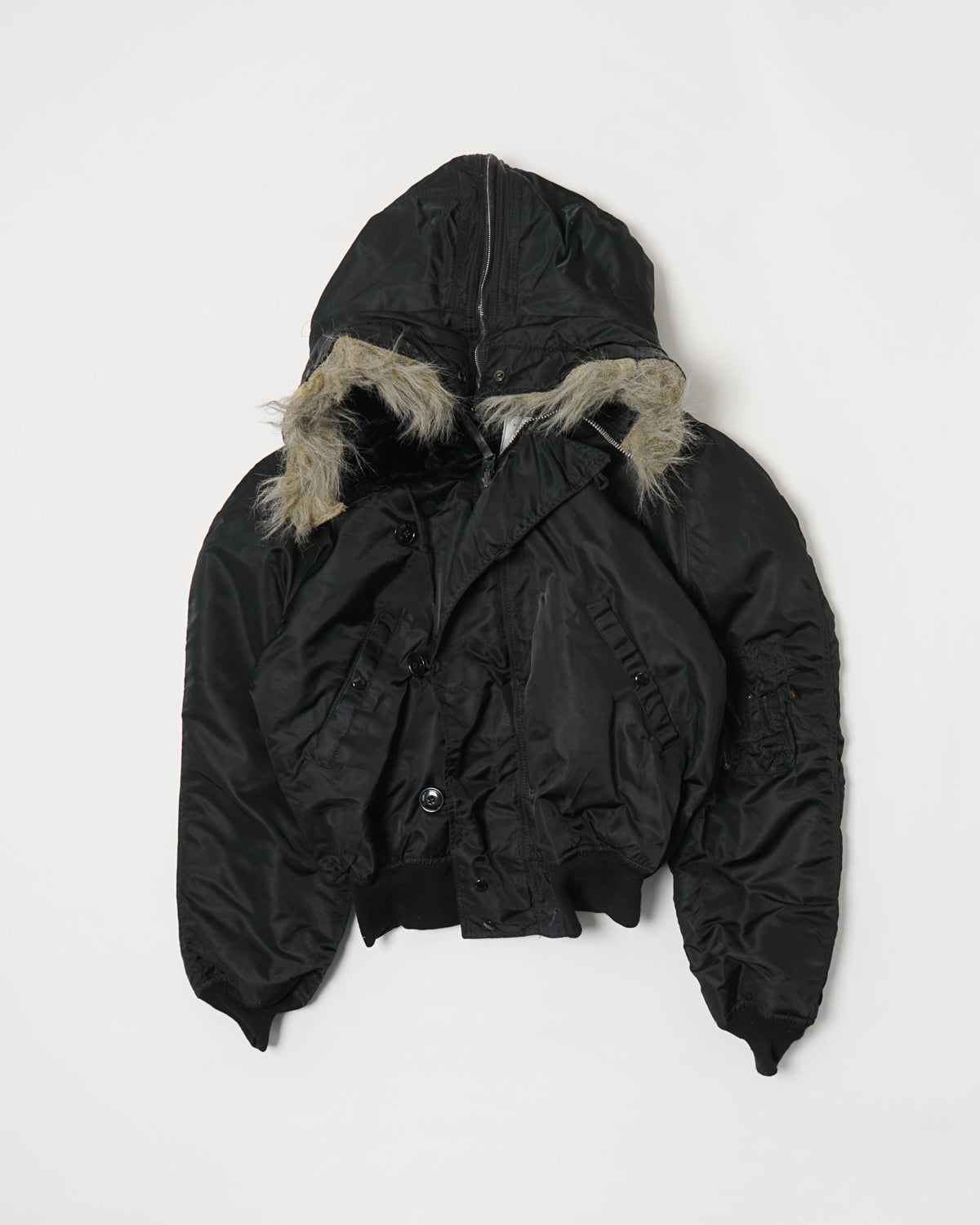 Nylon N-2B Jacket / Black – Front General Store