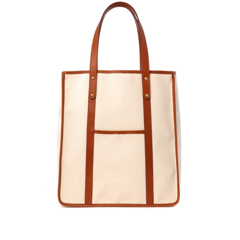 ミュージシャン TheGazettE CANVAS LEATHER TOTE / BROWN TheGazettE