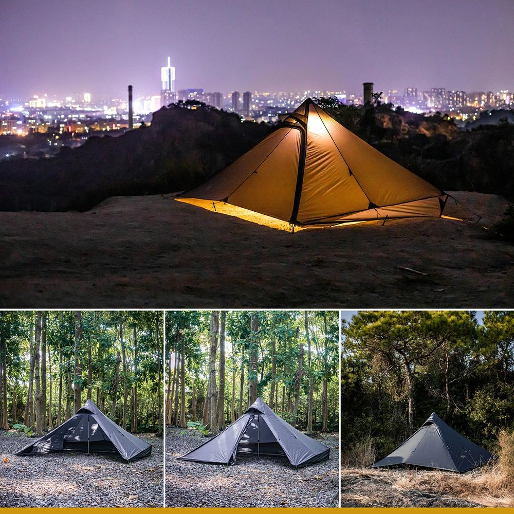 OneTigris(ワンティグリス)より超軽量コンパクトなワンポールテント