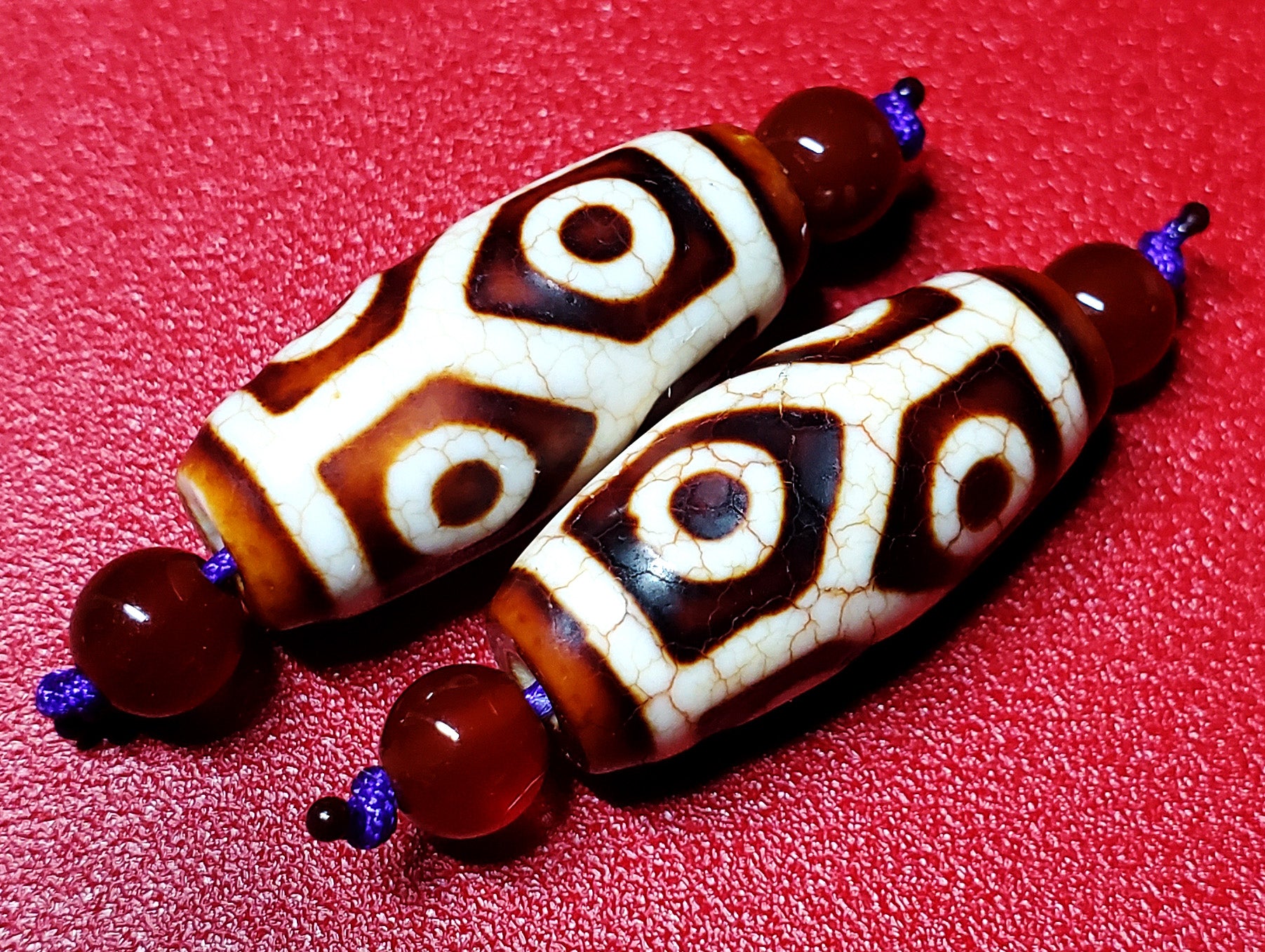 上肯天珠・亀甲六眼天珠 – 天然石の店 ふうちゃん