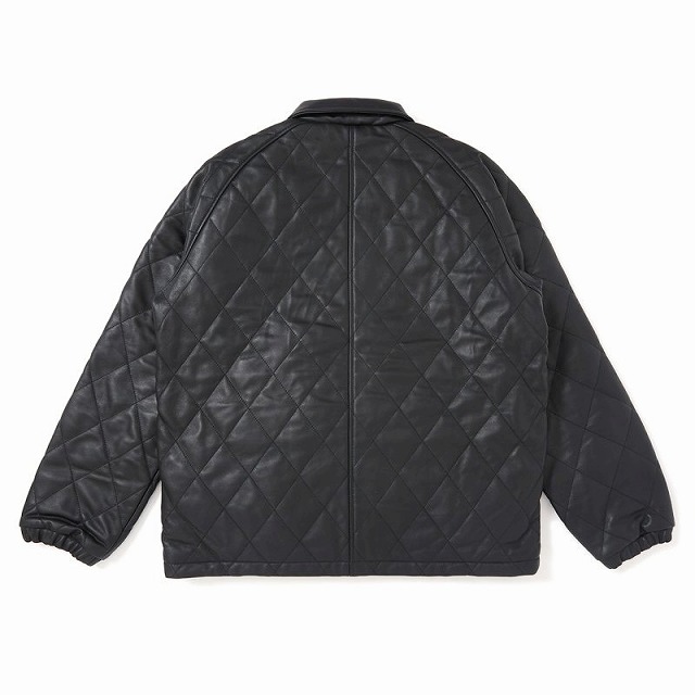 CHALLENGER [チャレンジャー] QUILTING LEATHER JACKET キルティング